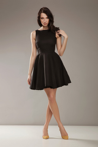 Платье S17 (черное) Размеры в наличии (EU): 38, 40, 42, 44.